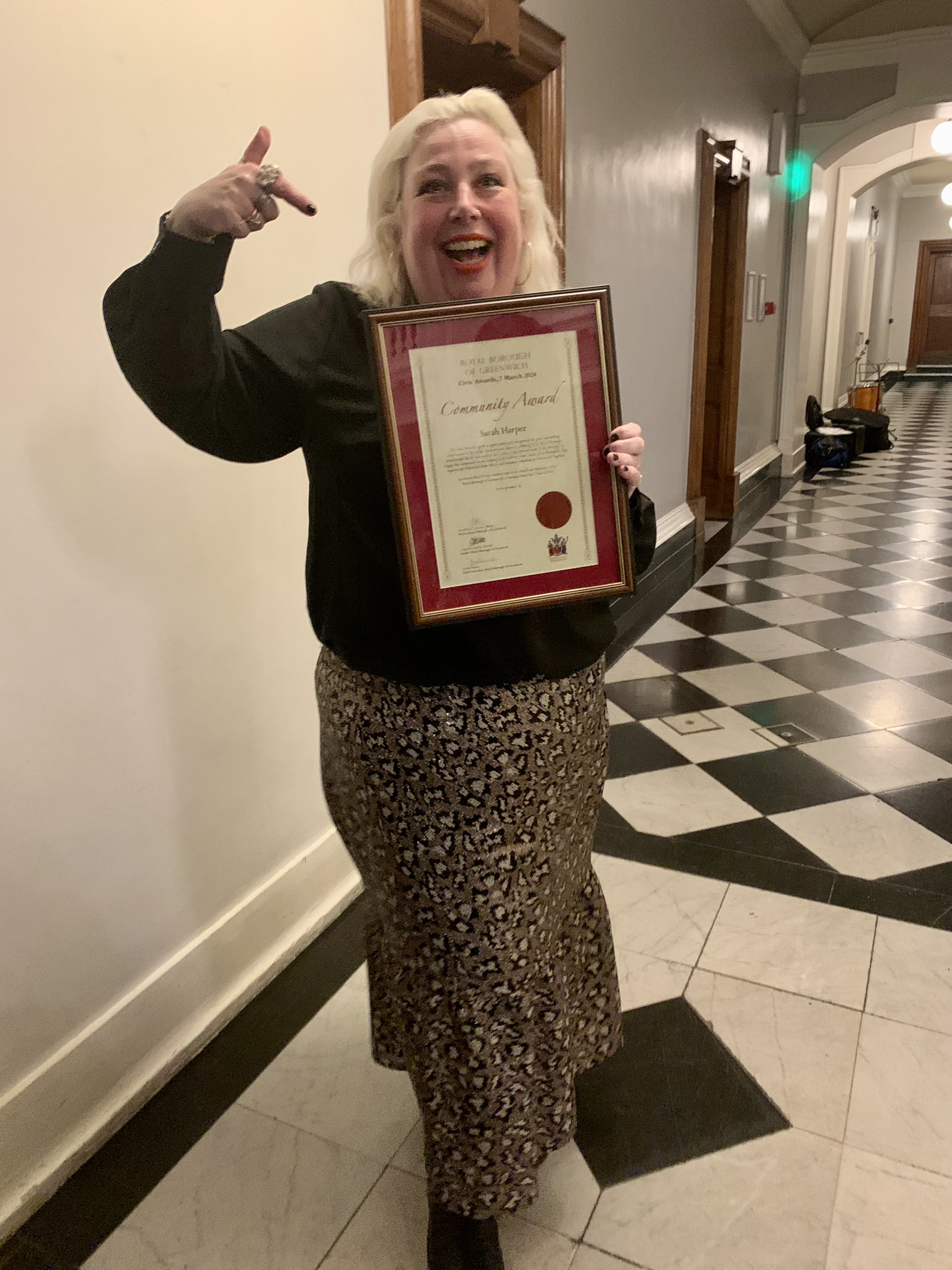 2024 Winner of Royal Borough of Greenwich Civic Award